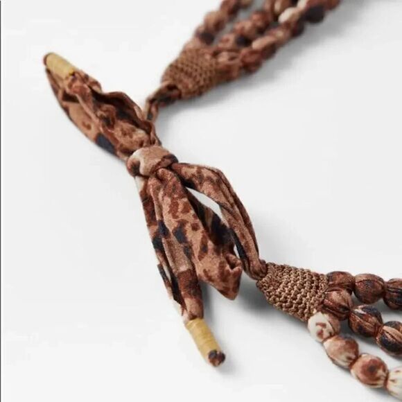 ZARA LONG BEAD NECKLACE‎  - Picture 5 of 5